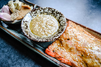 Sesame-Miso Marinade with Wild-Caught Salmon